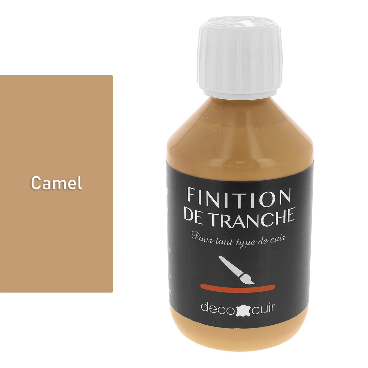 Finition de tranche MATE - CAMEL | Deco Cuir Finition de tranche MATE - CAMEL | Deco Cuir