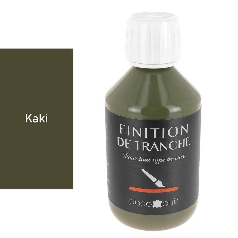Finition tranche cuir - Deco Cuir - KAKI - 60ml