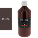 Finition de tranche MATE - Deco Cuir - 1Litre - Marron chocolat