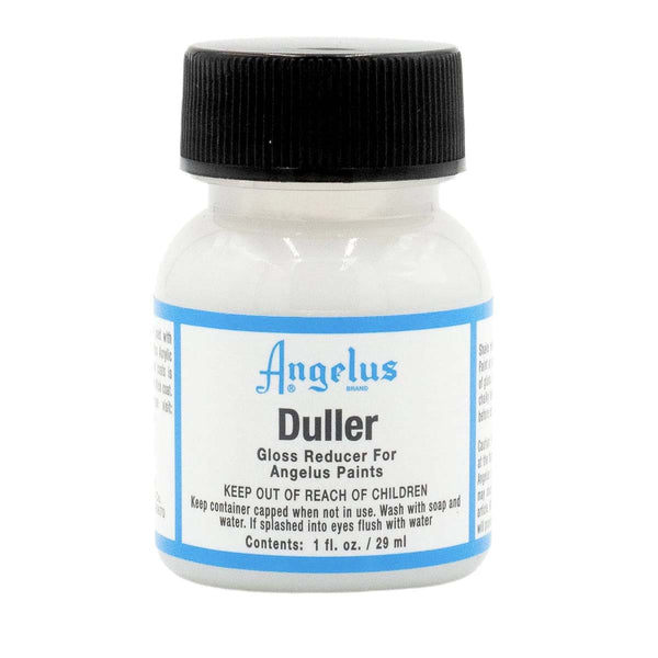 Duller additive to reduce the shine of Angelus paint