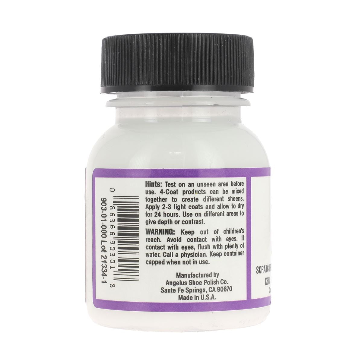 Vernis protecteur 4 - coat angelus - précautions d'emploi