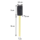 Pinceau en mousse - 25mm