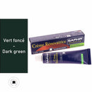 Crème rénovatrice pour cuir abîmé - Saphir - Made in France - Vert foncé