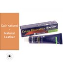 Crème rénovatrice recolorante Saphir pour cuir naturel, 25 ml, entretien du cuir, produit pour restaurer la couleur et la texture.