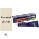 Crème rénovatrice Saphir pour cuir blanc cassé, 25 ml, soin d'entretien du cuir pour restaurer la couleur.