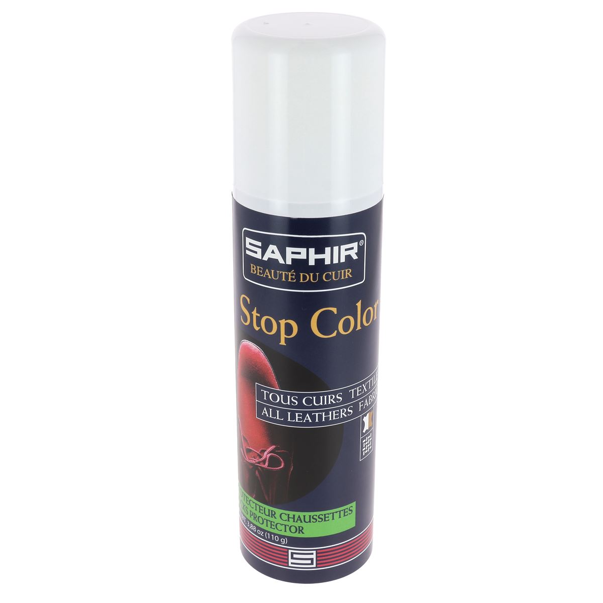 Stabilisateur de couleur Stop Color Saphir - Aérosol 150ml | Deco Cuir