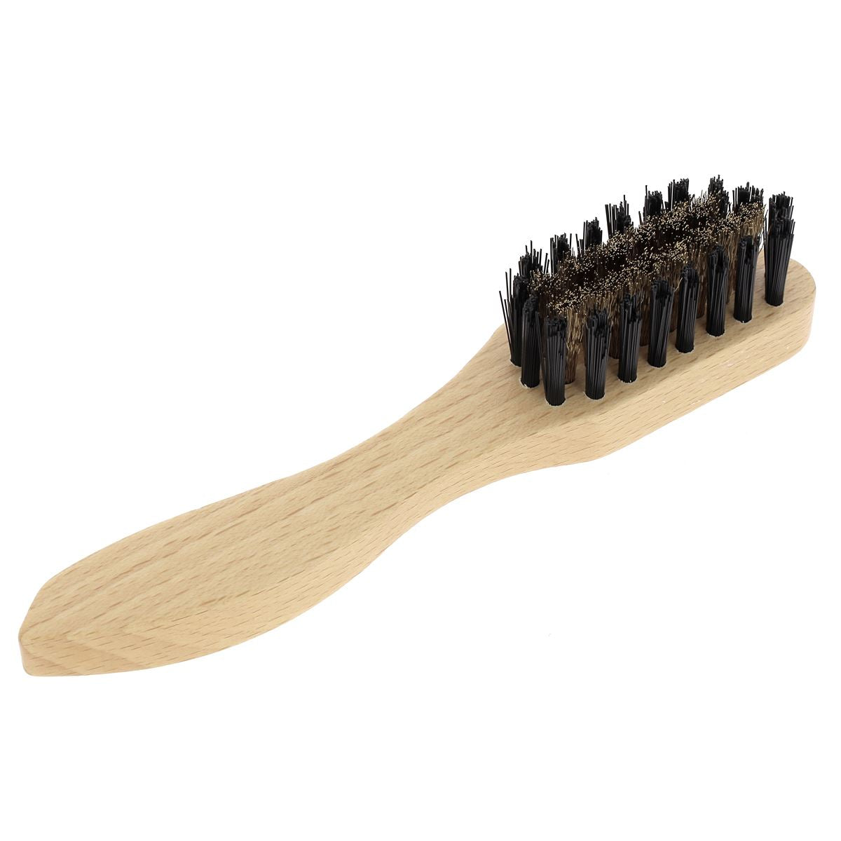 Brosse en bois - Poils en laiton - 16,5cm - Saphir - Made in France