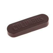 Cire pour tranches et fils Columbus Wax 25g, cire marron foncé pour l’entretien brillant du cuir.