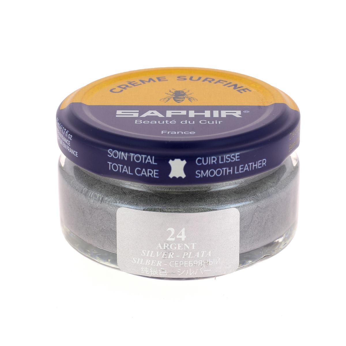 Crème Surfine Saphir - Entretien du cuir - Argent