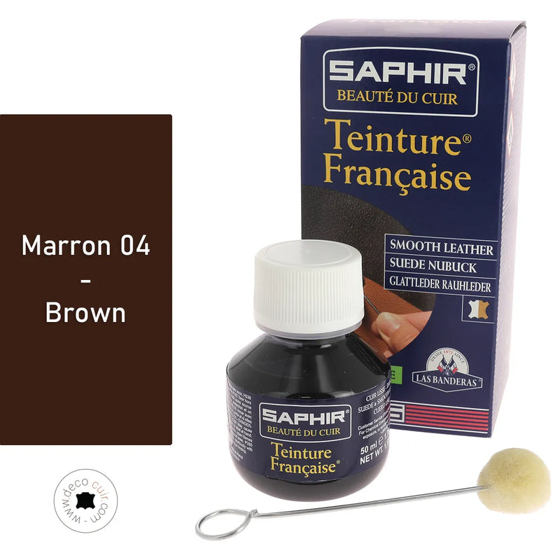 Teinture Française Saphir - MARRON 04 - 50 ml