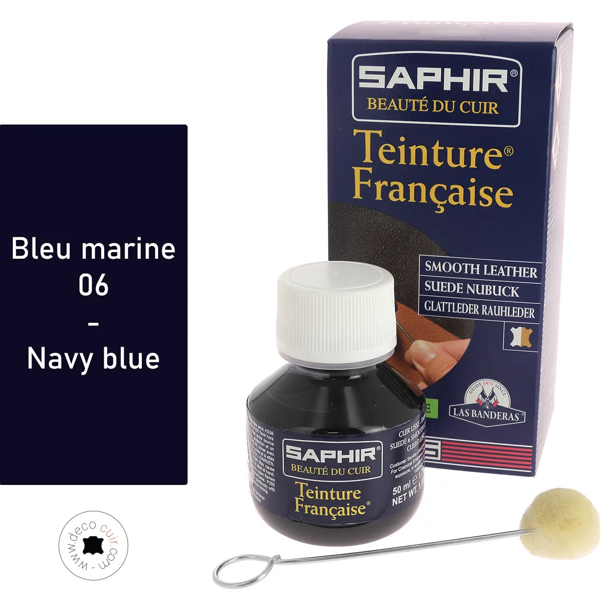 Teinture Française Saphir - BLEU MARINE 06 - 50 ml