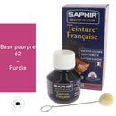 Saphir Teinture Française cuir - Base pourpre