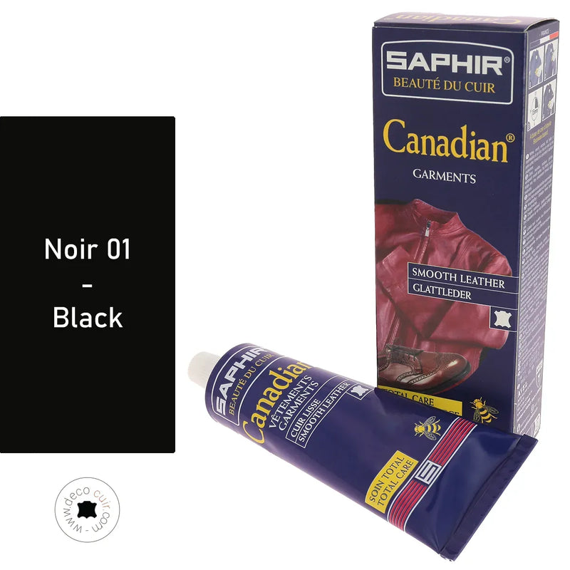 Canadian Saphir Noir - Soin total pour cuir