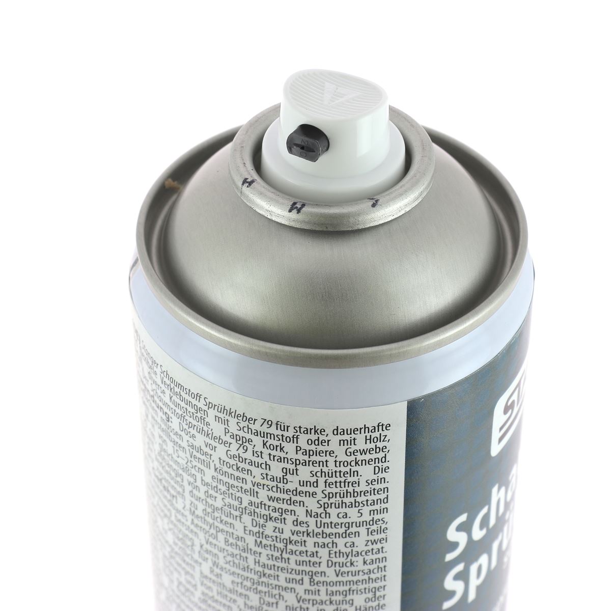 Colle en spray transparente