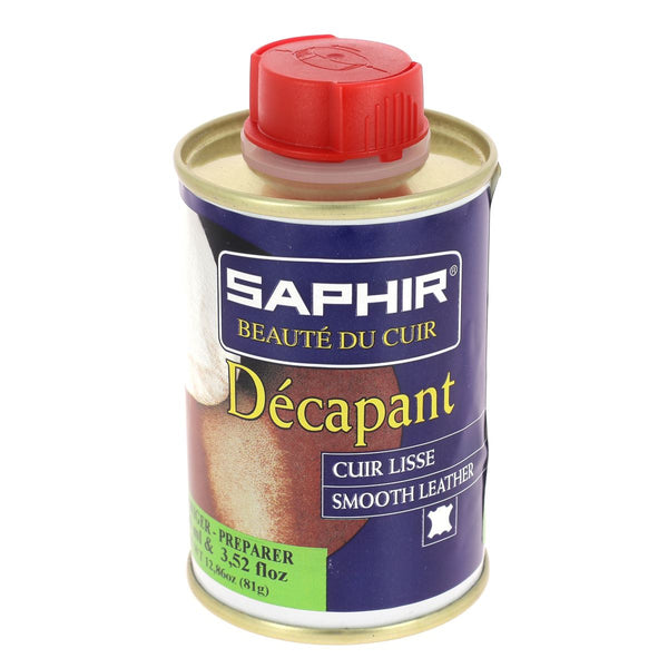 Décapant pour cuir avant teinture - Saphir - Made in France