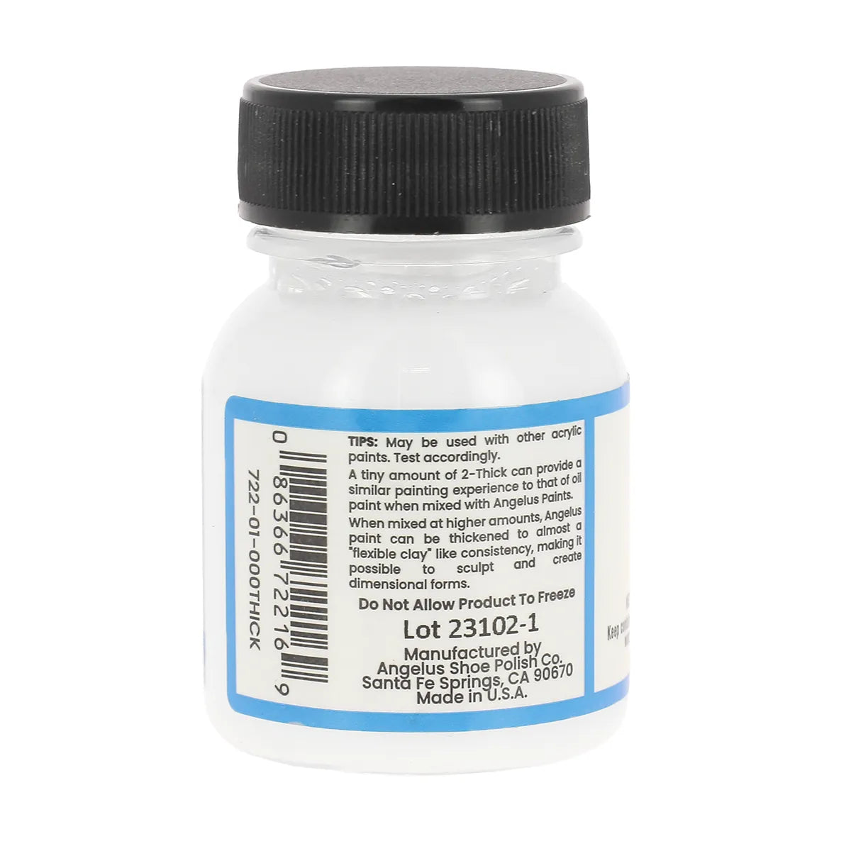 Utilisation épaississant 2-Thick pour peinture Angelus