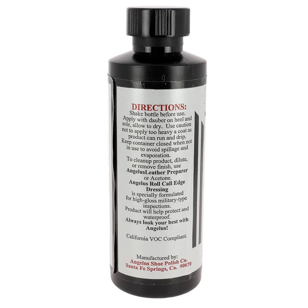  Conseils d'utilisation Roll Call Angelus, crème lustrante pour chaussures