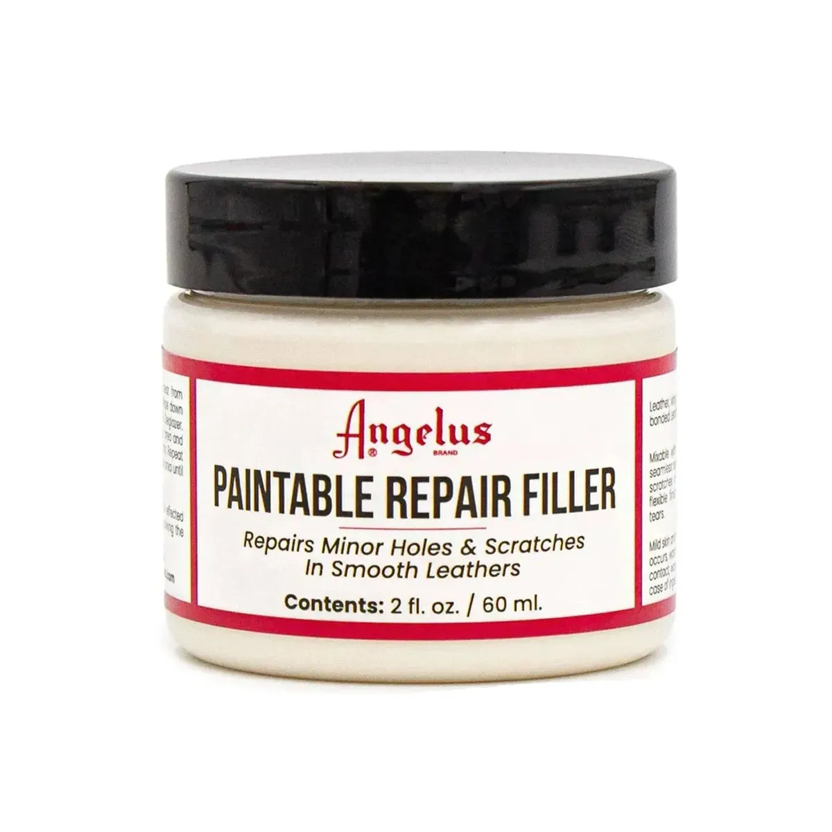 Pâte pour reboucher les trous sur cuir avant peinture
