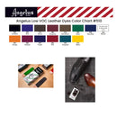 Nuancier de couleurs teinture pour cuir Angelus à faible COV