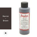 Finition antique acrylique Angelus marron : patine pour cuir effet vieilli - BROWN
