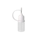 Flacon plastique souple avec embout pointe aiguille de précision pour application peinture sur cuir - 5ml