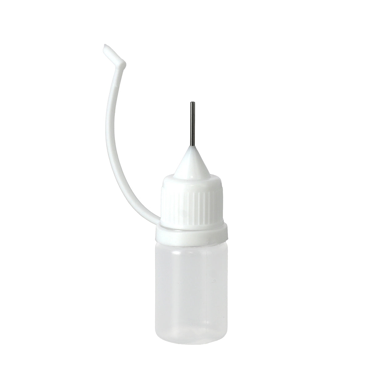 Flacon plastique 5 ml pour application de la teinture du cuir avec embout de précision