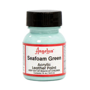Peinture cuir Angelus seafoam green pour personnaliser baskets, sneakers, ceintures, portemonnaies, sacs...