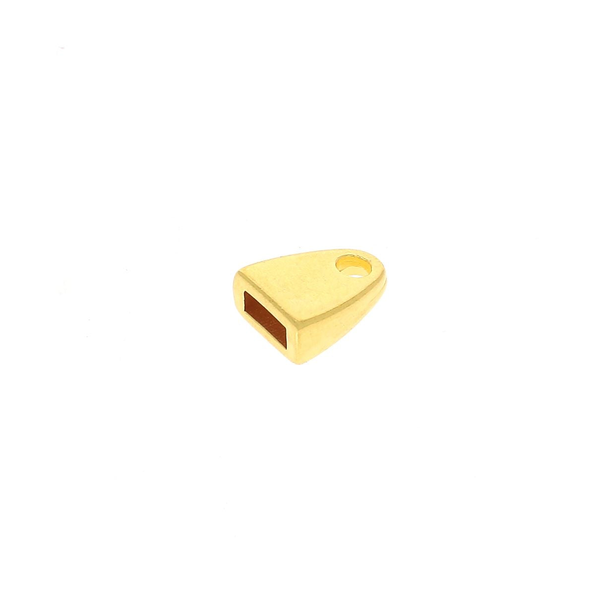 Embout de lacet plat 5 mm - Doré