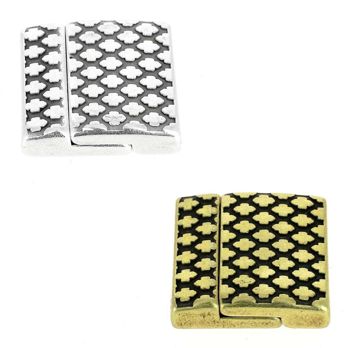 Fermoir bijou aimanté - Fès - Lacet plat