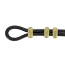 Perle passant double trou - Laiton vieilliPerle passant double trou - Laiton vieilli