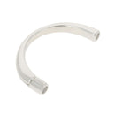 Fermoir bijou aimanté - DEMI BRACELET - Lacet rond 5mm - Argent vieilli