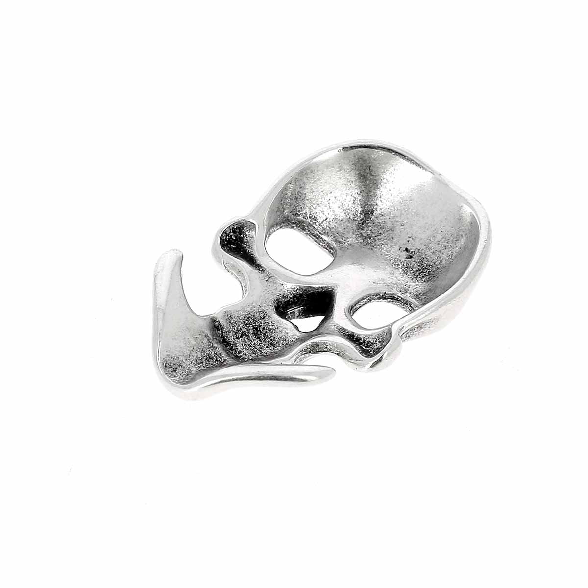 Pampille tête de mort pour bracelet en cuir DIY