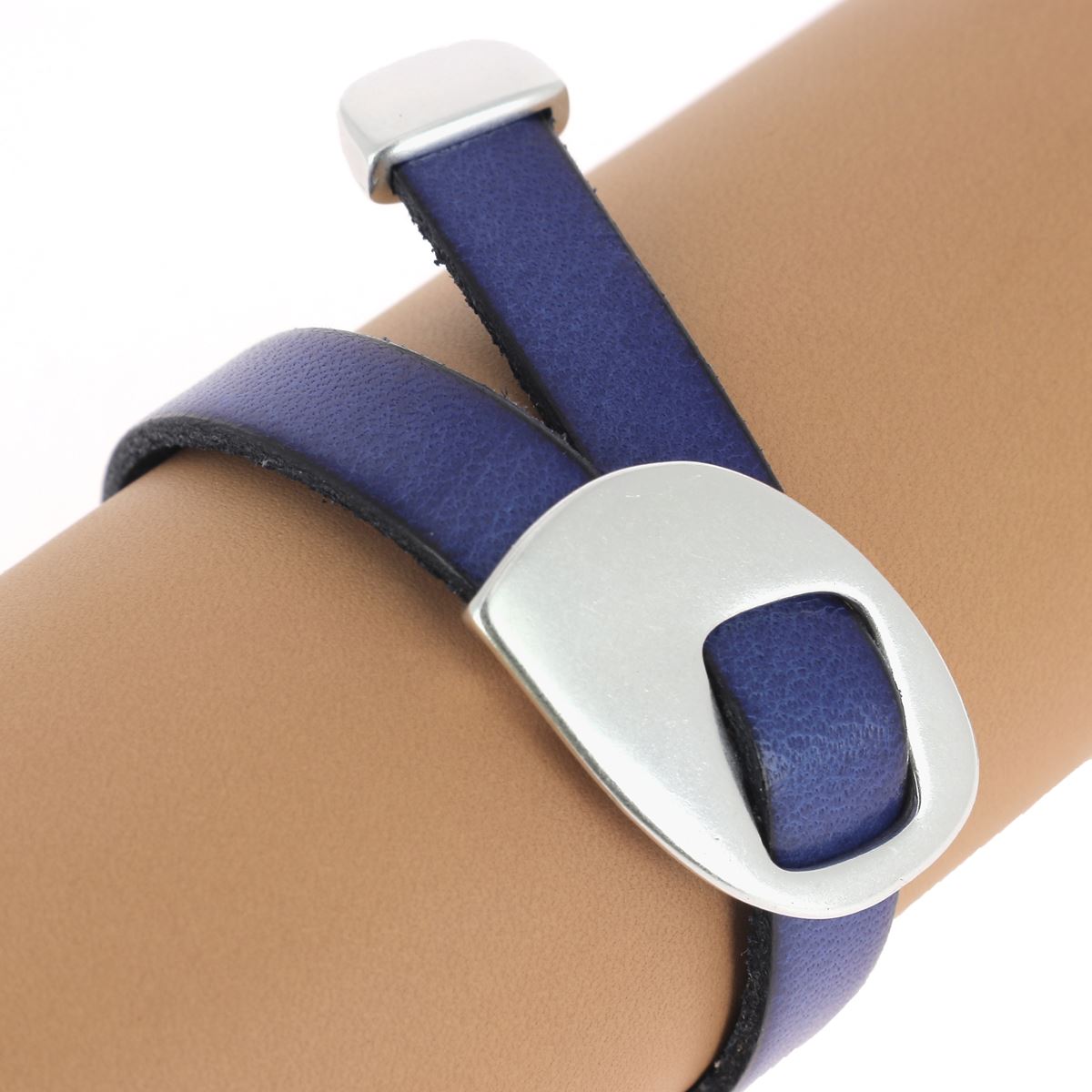 Embout de finition pour un lacet de 10mm - Pour bracelet en cuir