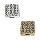 Fermoir bijou aimanté - LABYRINTHE - Lacet plat 20mm