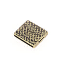 Fermoir bijou aimanté - LABYRINTHE - Lacet plat 20mm