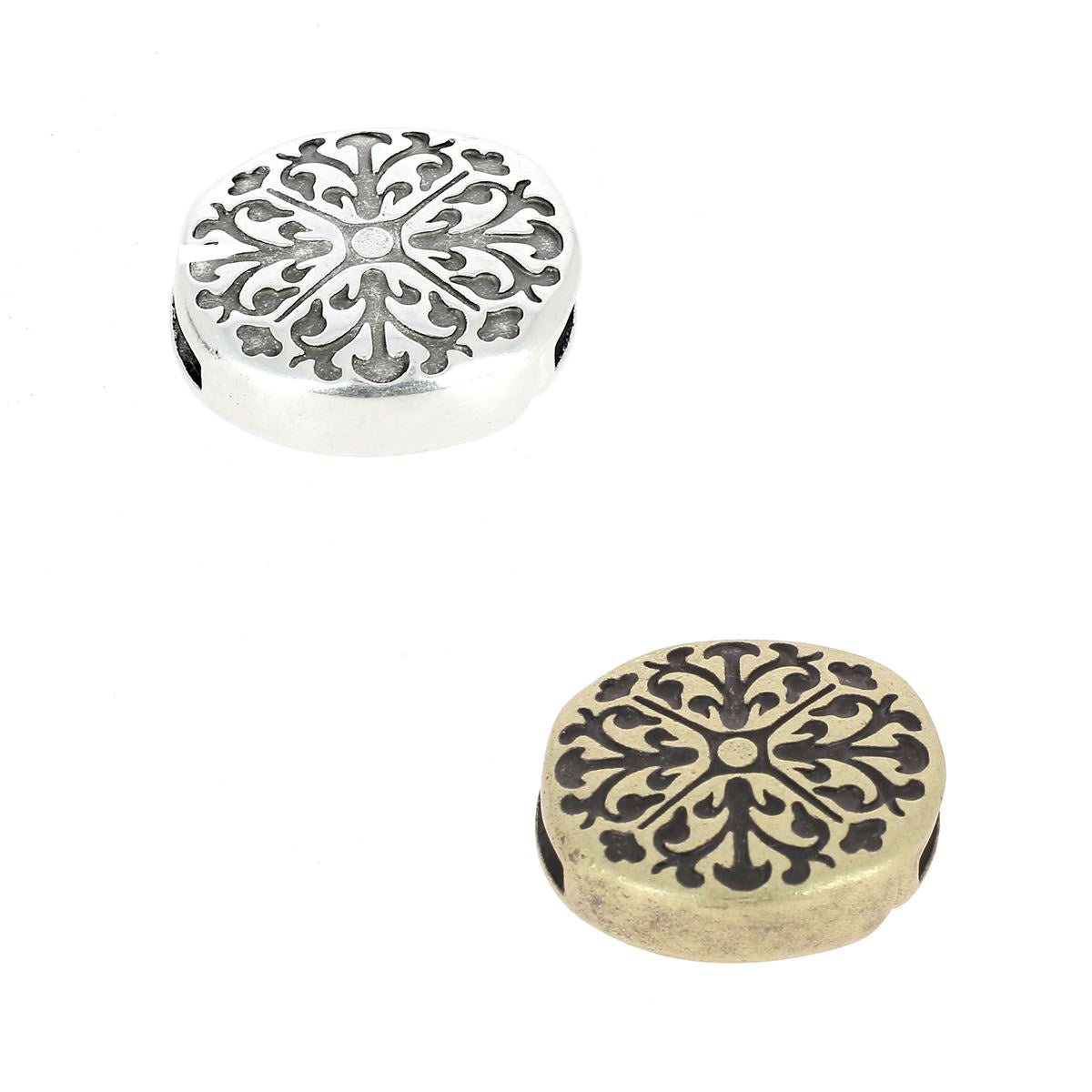 Fermoir bijou aimanté - MÉDIÉVAL - Lacet plat 10mm