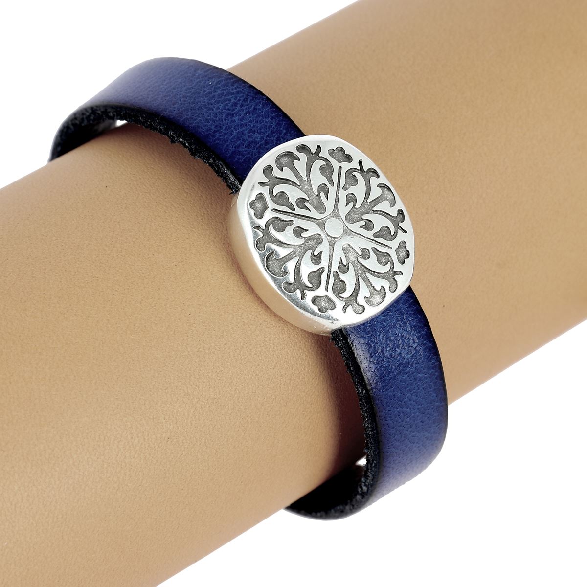 Fermoir bijou aimanté - MÉDIÉVAL - Lacet plat 10mm