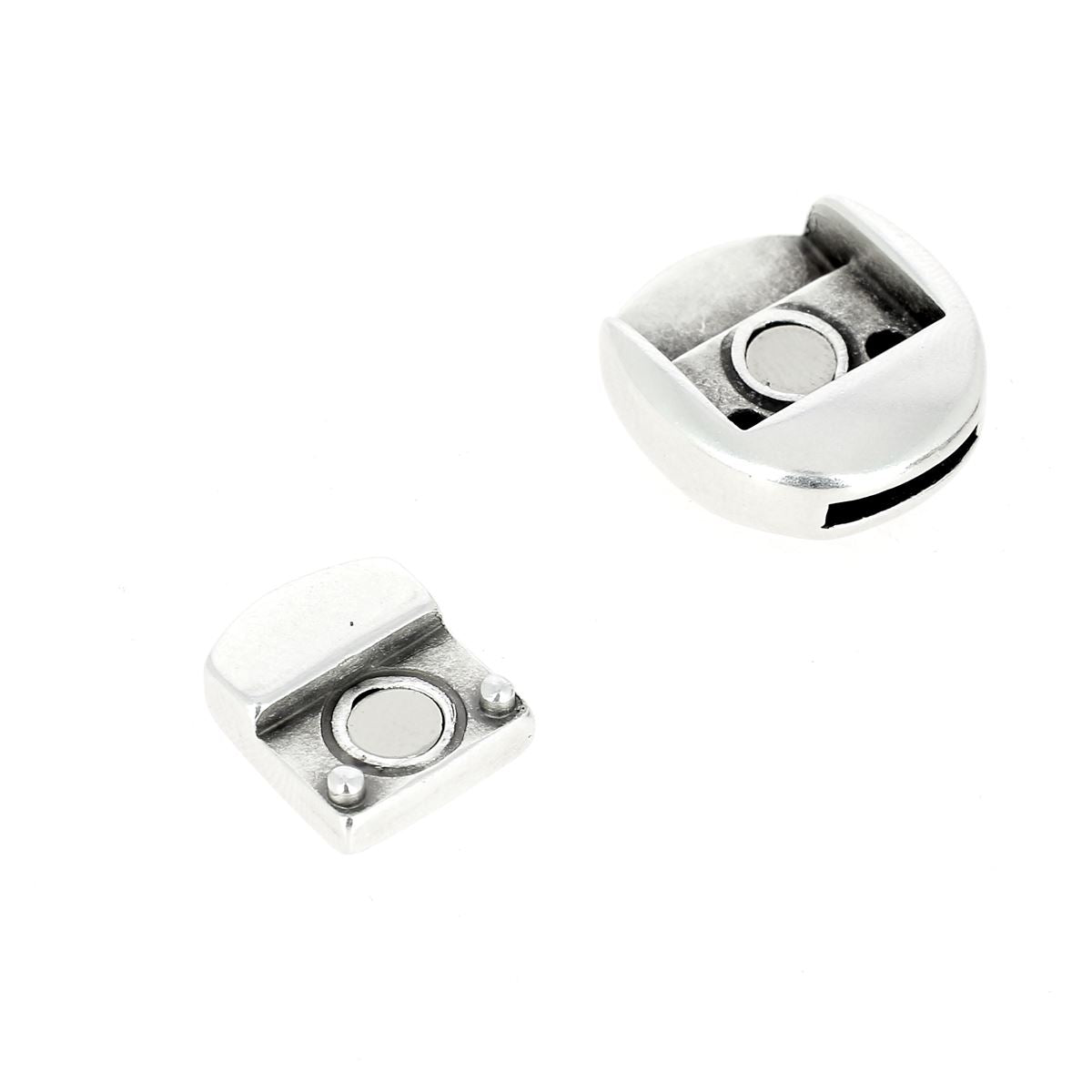 Fermoir bijou aimanté - MÉDIÉVAL - Lacet plat 10mm