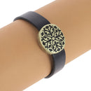 Fermoir bijou aimanté - MÉDIÉVAL - Lacet plat 10mm