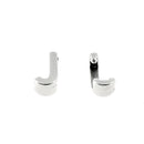 Coulissant à griffe LETTRE - Lacet 5 mm - ARGENT VIEILLI