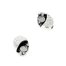 Fermoir bijou aimanté - COEUR - Lacet plat 10mm