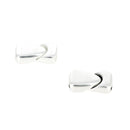 Fermoir bijou aimanté - TRIANGLE - Lacet plat 10mm