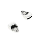 Fermoir bijou aimanté - TRIANGLE - Lacet plat 10mm