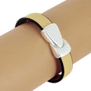 Fermoir bijou aimanté - TRIANGLE - Lacet plat 10mm