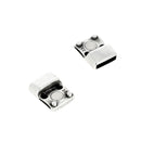 Fermoir bijou aimanté - ARBRE DE VIE - Lacet plat 10mm