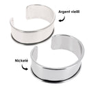 Différence entre nickelé et argent vieilli