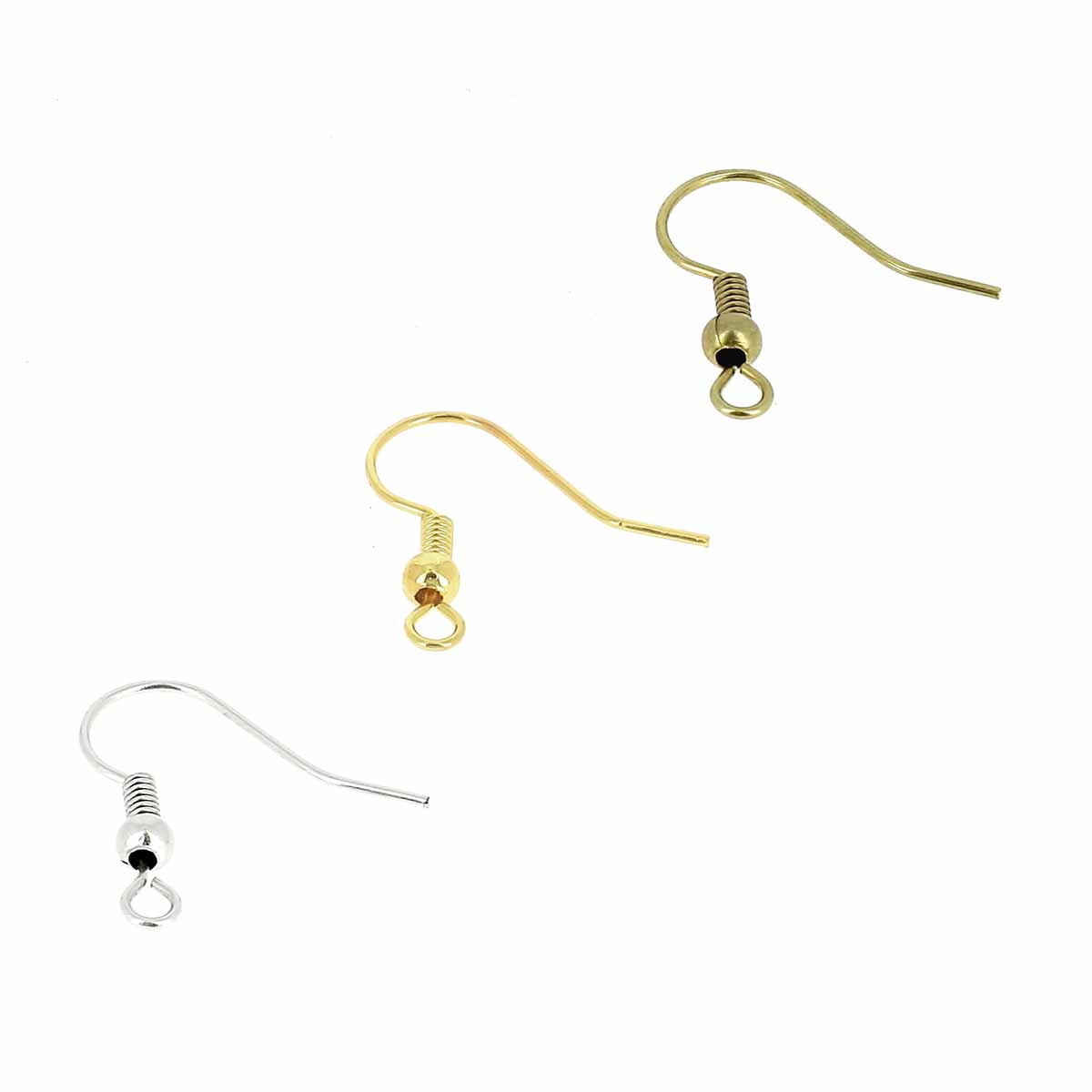 Crochets pour boucle d'oreille DIY - en laiton
