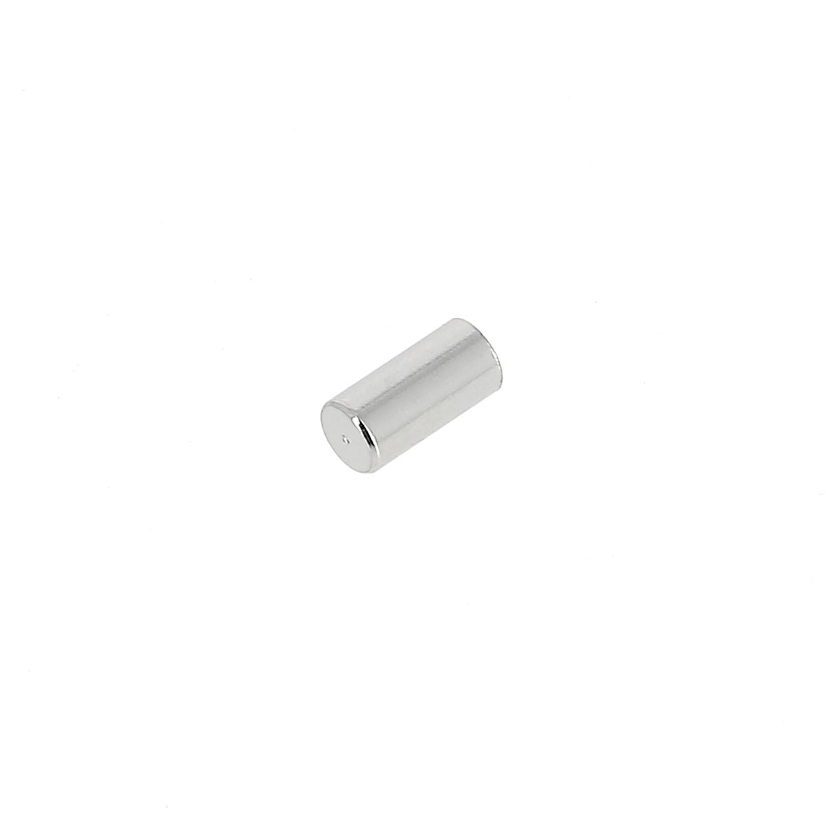 Embout de lacet rond 2 mm - CYLINDRE - acier inoxydable