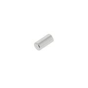 Embout de lacet rond en inox de 2 mm, modèle Cylindre, accessoire pour lacets, finition en acier inoxydable.