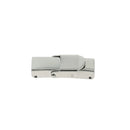 Fermoir bijou à clipser en inox pour lacet plat 6 mm